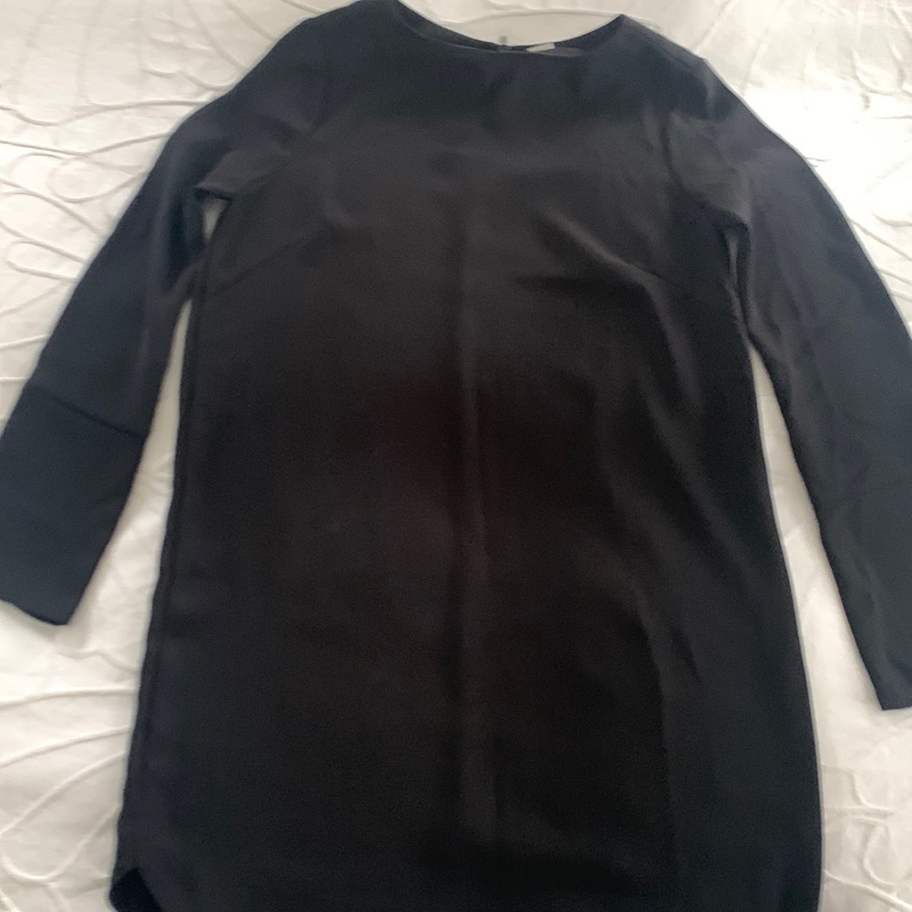 H&M Black Full Sleeve Dress